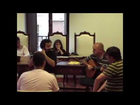 Bouzouki y Flauta. Alberto Ablanedo y Pepín de Muñalen