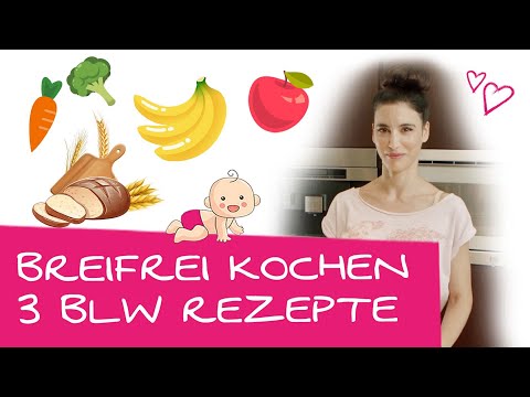 3 complementary food recipes for BLW | Simple and delicious recipes for baby-led weaning