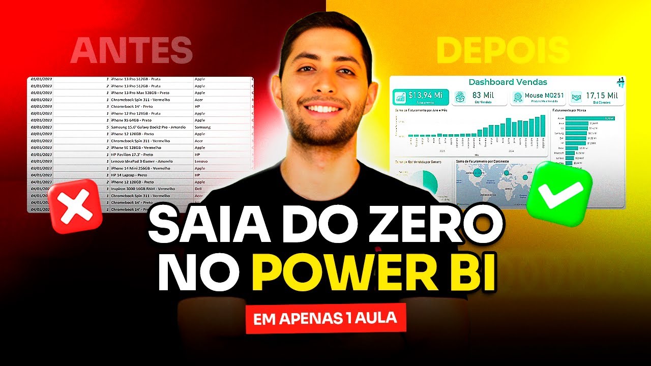 Como Sair do ZERO no POWER BI em Apenas UMA AULA