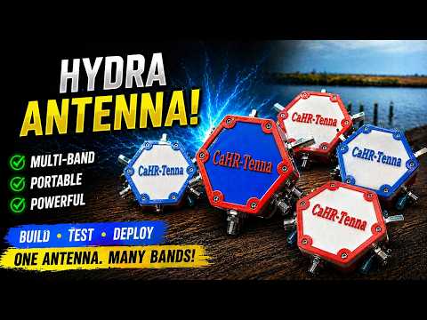 The CaHR-Tenna Hydra Multi-Band HF Antenna thumbnail