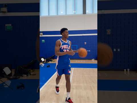 First shots up in Philadelphia for VJ Edgecombe & John Broome