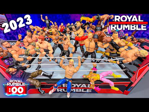 WWE Royal Rumble 2023 Action Figure Match