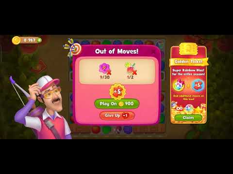 Gardenscapes level 1022