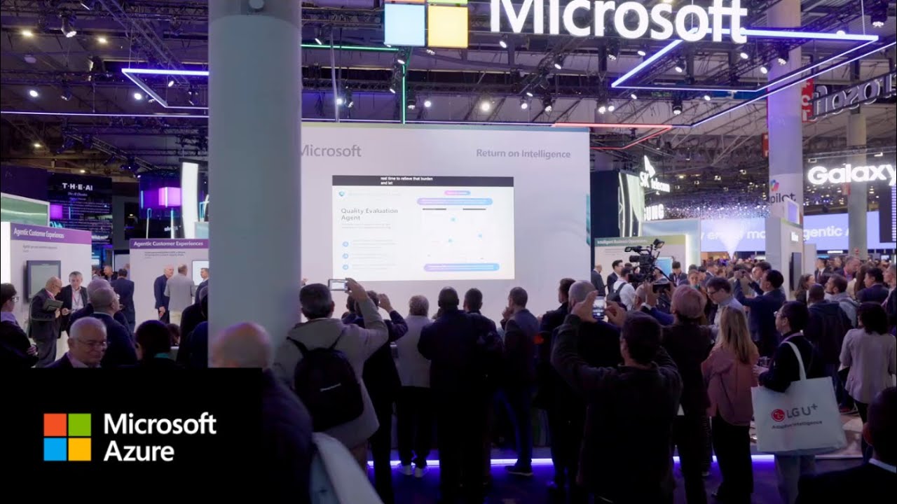 AI at Scale: The Return on Intelligence | Microsoft at MWC