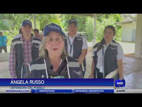 Defensora del pueblo se reúne con moradores de Montijo en Veraguas