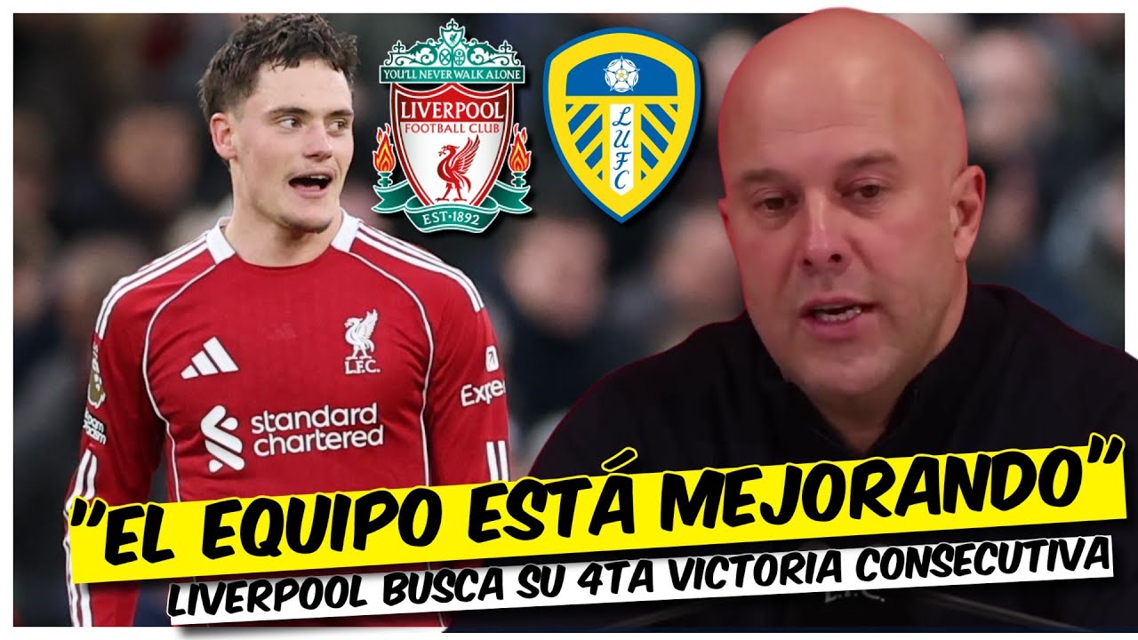 LIVERPOOL vs LEEDS. ARRANCA una NUEVA TEMPORADA para los REDS dice Arne Slot | Rueda de Prensa