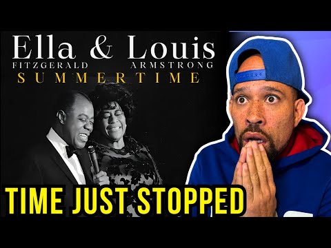 Rapper FIRST time REACTION to Ella Fitzgerald & Louis Armstrong - Summertime! Daddy's RICH....