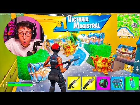 MI PRIMERA VICTORIA con la *NUEVA BOVEDA* de la TEMPORADA 4 de FORTNITE