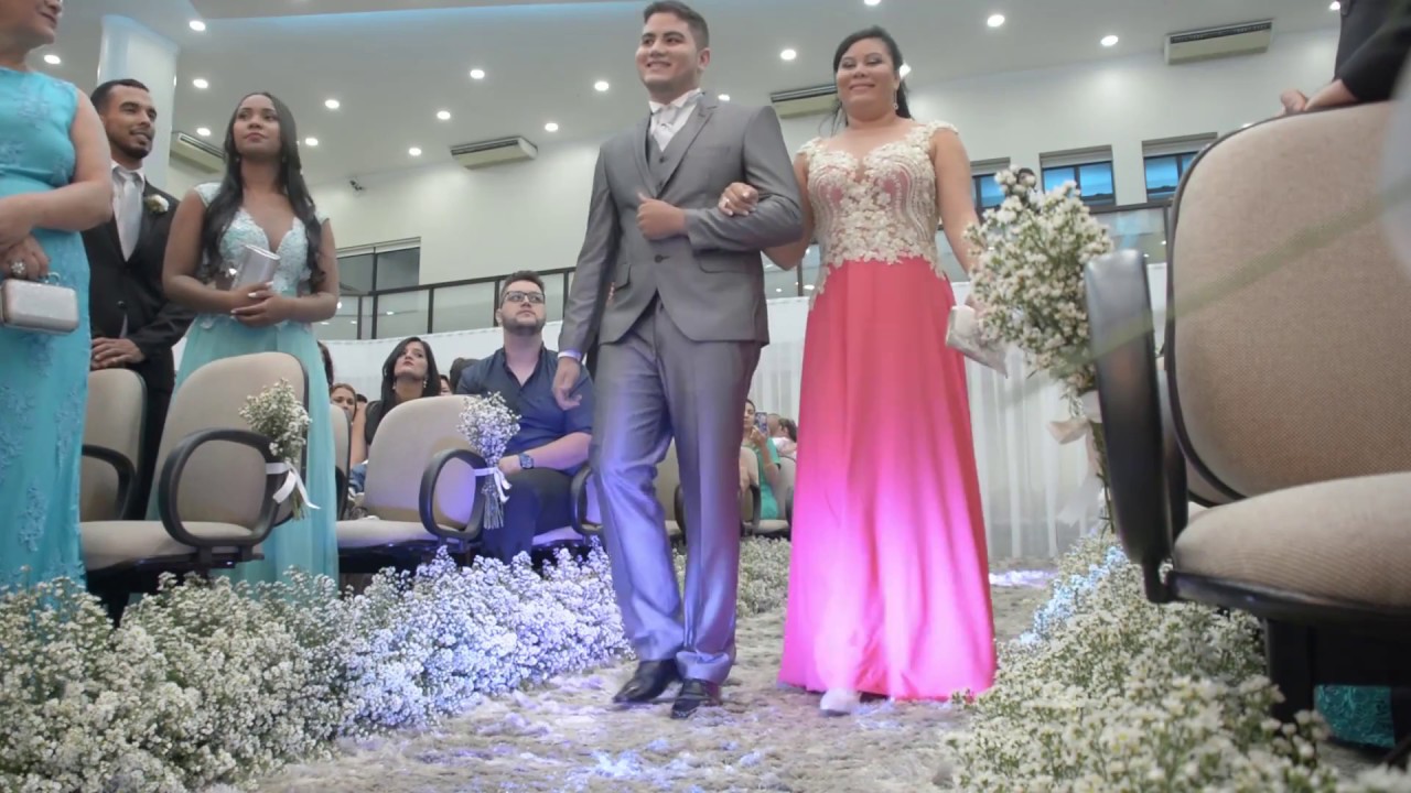 Filmagem completa do casamento de Bruna e Alan