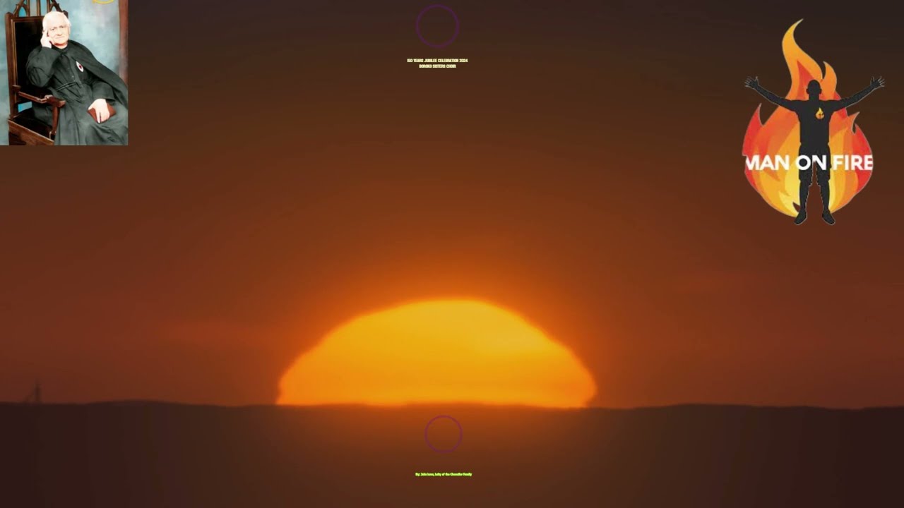 A man on fire for mission