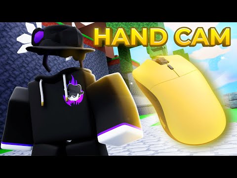 So I Used A HANDCAM... (Roblox BedWars)