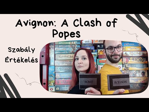 Pápák harca 18 kártyával: Avignon: A Clash of Popes társasjáték játékbemutató és szabályismertető - Társasozz Okosan!