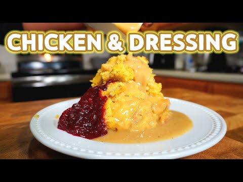 Chicken & Cornbread Dressing Better Than Grandma's For The Holidays