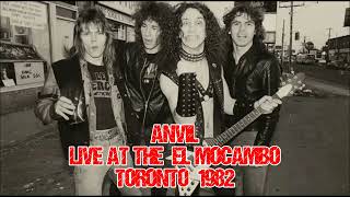 ANVIL ~ El Mocambo 1982