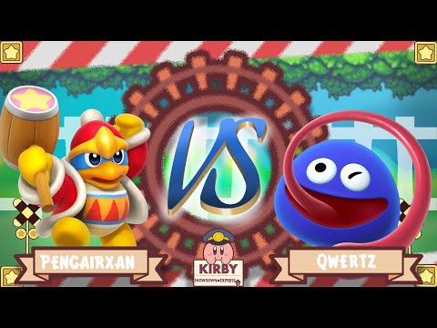 Pengairxan (Dedede/Artist) vs qwertz143 (Gooey) - Kirby Fighters Showdown Express 2 🚂
