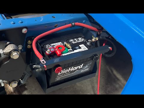 C10 LS Swap wiring, battery relocation, Lokar shift linkage.