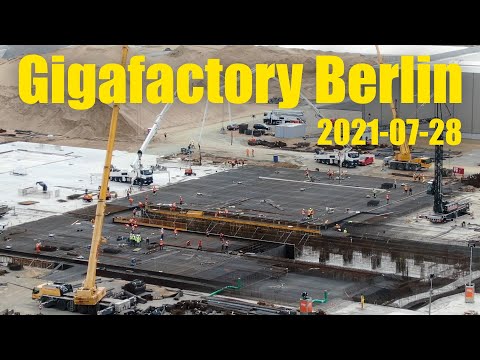 Giga Berlin | 2021-07-28 | Timelapse