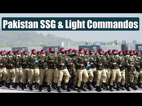 Pakistan SSG And Light Commandos Parade 2022