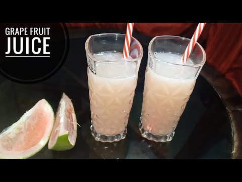 Grape fruit Juice | Summer recipe| Areeba,s Kitchen |
