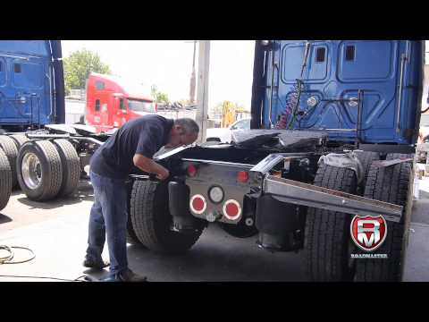 Mud Flap Hanger installation
