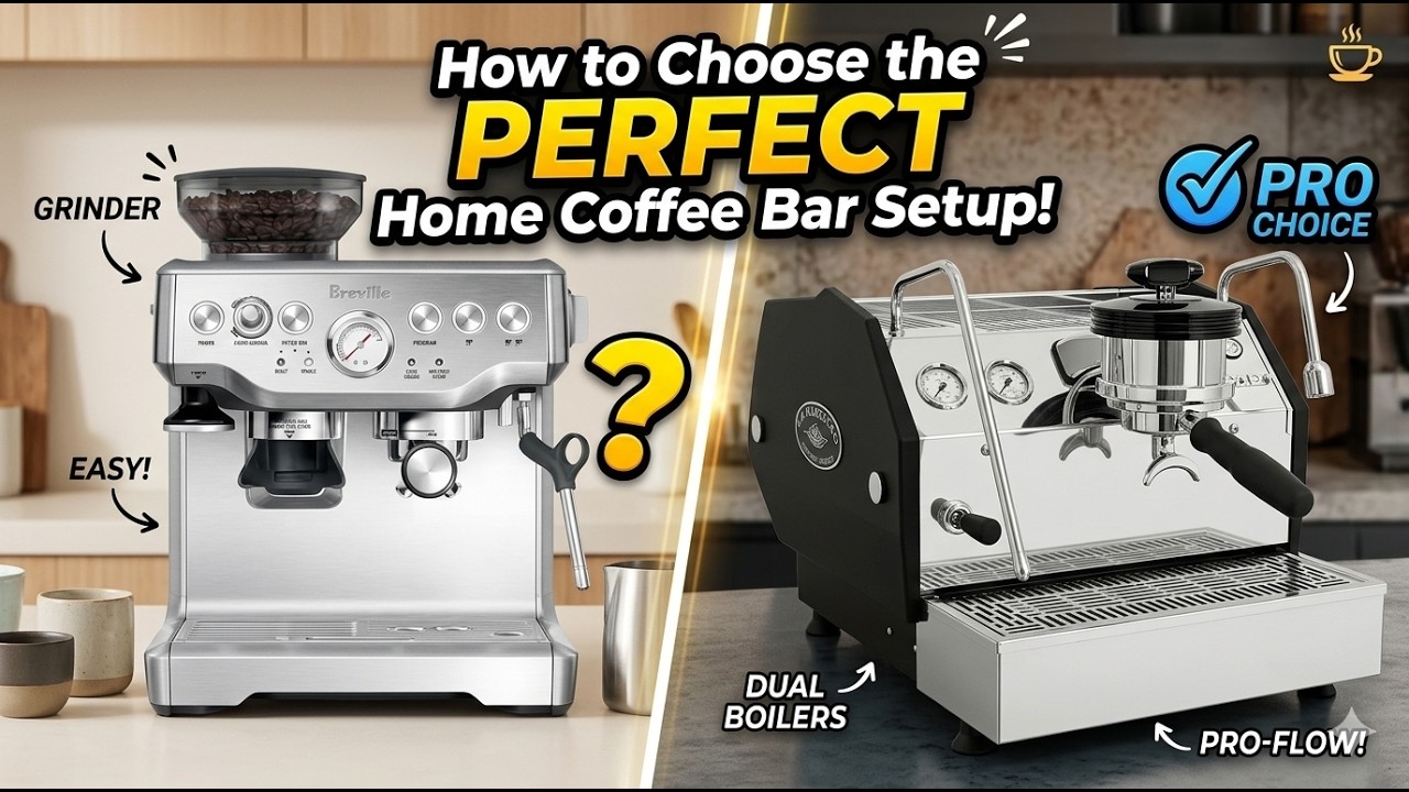 How to Choose the PERFECT Home Coffee Bar Setup!