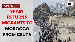 Spain Escorts Migrants Back To Morocco From Ceuta