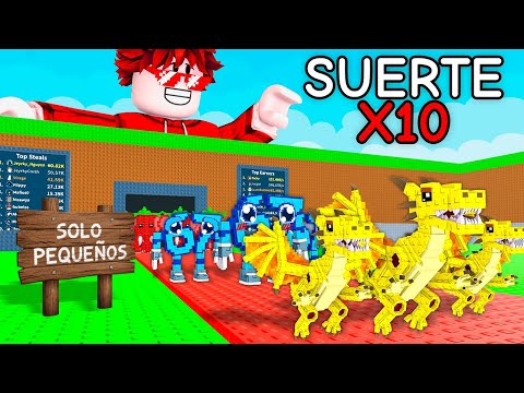 De $0 a $100 TRILLONES SOLO con BRAINROT PEQUEÑOS OG? en Steal a Brainrot