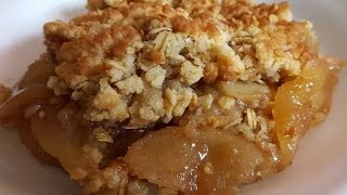 How to make Apple Crisp from scratch