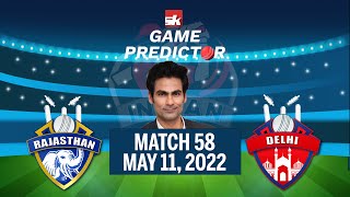 IPL 2022: RR vs DC | SK Game Predictor ft. Mohammad Kaif | Rishabh Pant | Sanju Samson