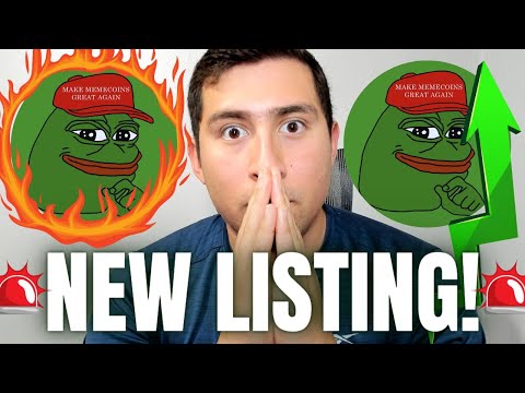 PEPECOIN JUST DELETED A ZERO! NEW PEPE EXCHANGE LISTING!!