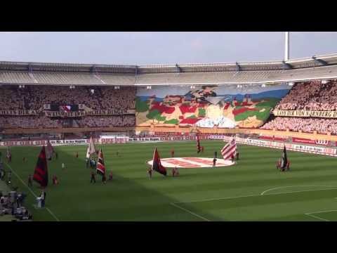 1.FC Nürnberg - Greuther Fürth - Derbychoreographie