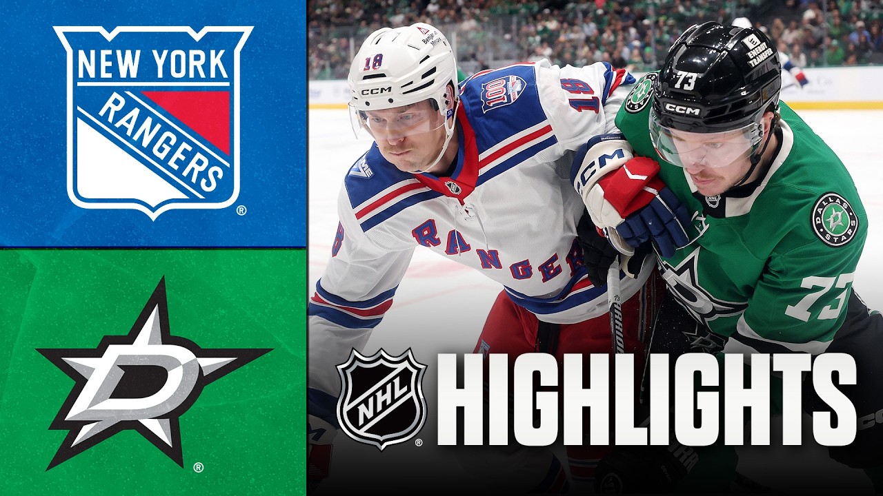 Rangers vs. Stars | NHL Highlights | April 11, 2026