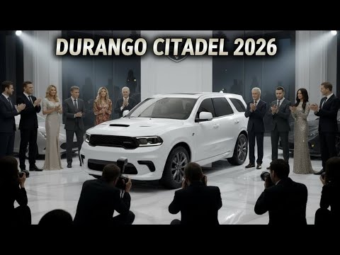 This White Durango Citadel 2026 Launch Shocked America 😱 Luxury SUV Just Changed Everything Forever