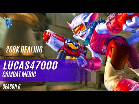 269K HEALING LUCAS47000 PIP PALADINS COMPETITIVE (SEASON 6) COMBAT MEDIC