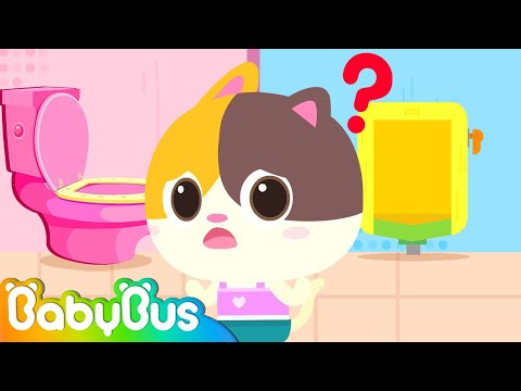 Boys and Girls Are Different 🚻 | Potty Song 🚽 | Safety Rules | Nursery Rhymes | Kids Song | BabyBus