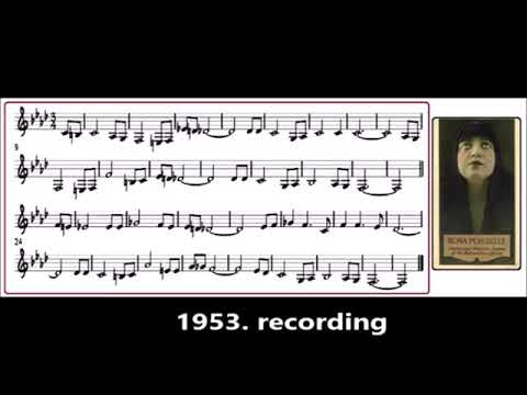 ROSA PONSELLE, soprano - GYPSY SONG