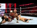 Ryback Vs The Miz Raw March 16 2015