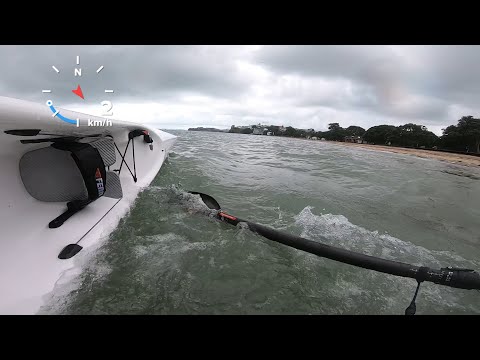 Beginner starting intermediate surfski