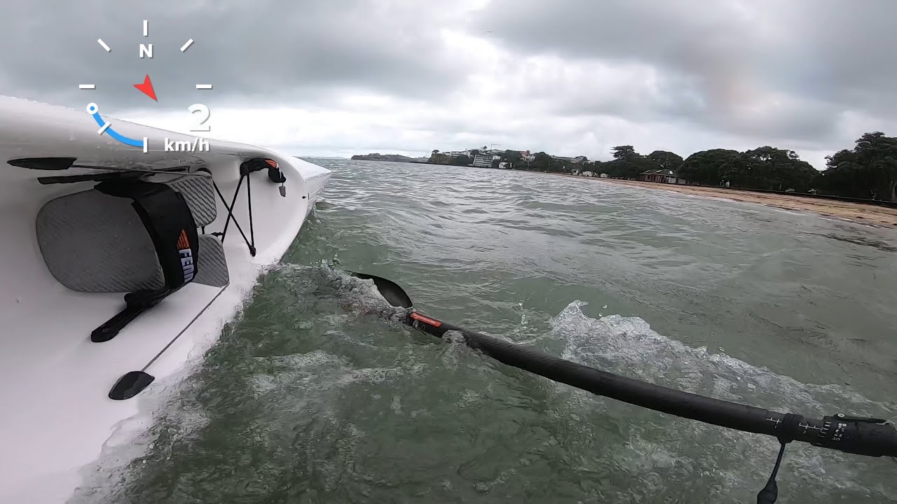 Beginner starting intermediate surfski