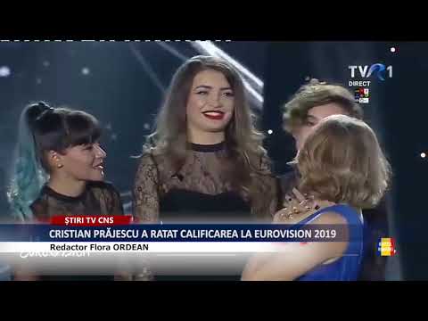CRISTIAN PRĂJESCU A RATAT CALIFICAREA LA EUROVISION 2019