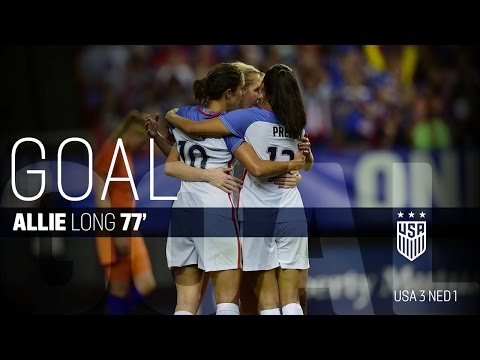 WNT vs. Netherlands: Allie Long Goal - Sept. 18, 2016