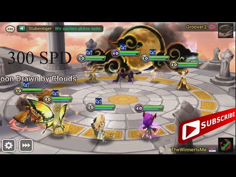 300 SPD Control Cleave Cheongpung | Yeonhong and more | Summoners War RTA