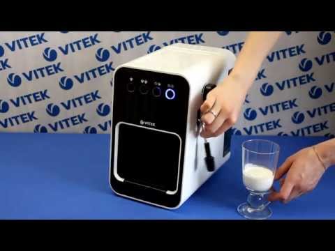 Миниатюра изображения товара Кофеварка эспрессо Vitek VT-1504BW