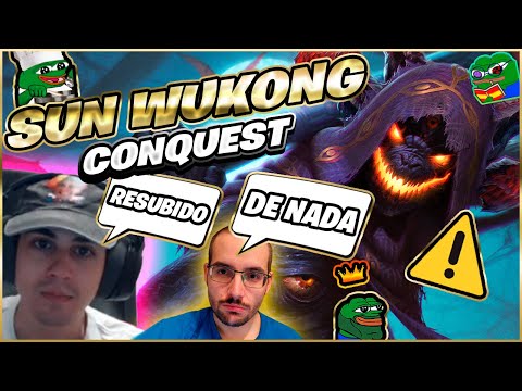 SUN WUKONG, GRACIAS MARQUITOS | Julio | Smite Ranked Conquest DuoQ Warchi 🥵