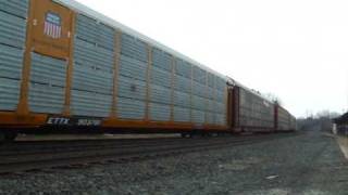 preview picture of video 'NS 33A at Wernersville, PA 3/14/09'