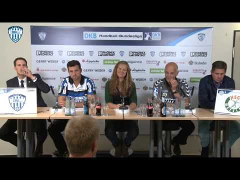 12.09.2015 TBV Lemgo gg. HSG Wetzlar - Pressekonferenz