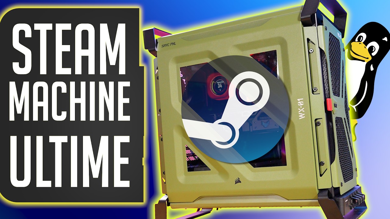 J'ai Fait la Steam Machine ULTIME ! Corsair Warthog