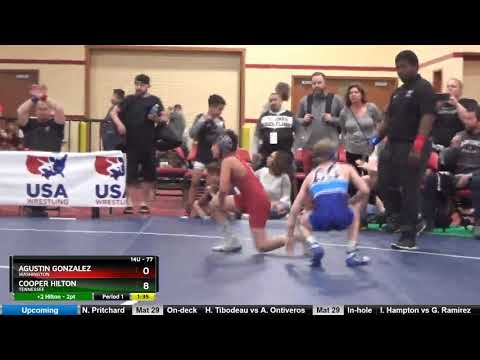 14U 77 Agustin Gonzalez Washington Vs Cooper Hilton Tennessee