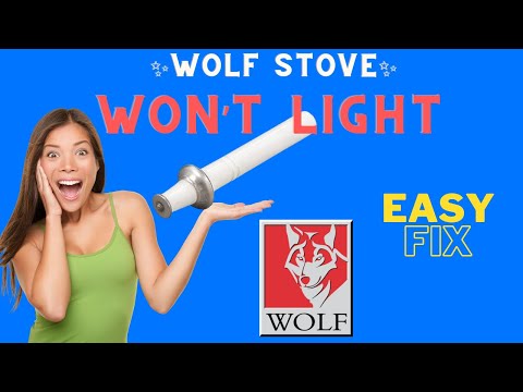 ✨ WOLF STOVE IGNITOR FIX  - DIY - Quick and Easy ✨