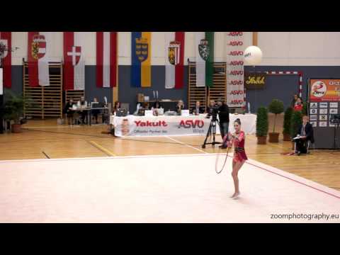 Anika Nachbaur (AUT) 2015 Austrian National Championships - Hoop